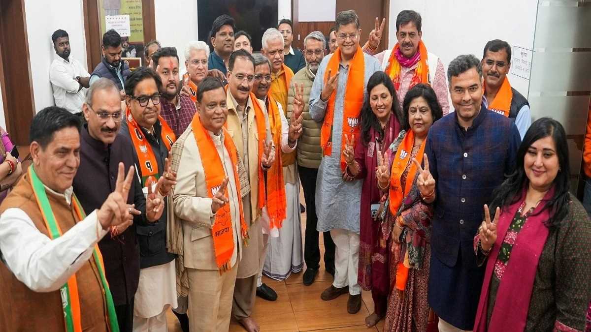 आज शाम सात बजे होगी दिल्ली भाजपा विधायक दल की बैठक